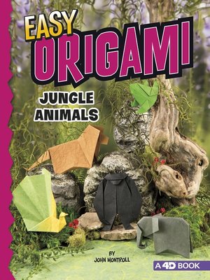 cover image of Easy Origami Jungle Animals